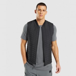 Γιλεκο Gymshark Retake Reversible Vest μαυρα | 587NCPTIJ
