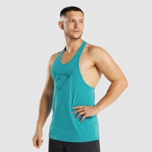 Γιλεκο Gymshark Sharkhead Infill Stringer μπλε | 403DFMCHP