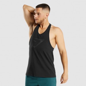 Γιλεκο Gymshark Sharkhead Infill Stringer μαυρα | 530JETRFD