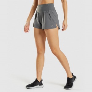 Σορτσ Gymshark Speed γκρι | 216FMTCLB