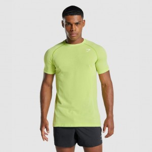 μπλουζακια Gymshark Vital Light Seamless κίτρινα | 816MWXCGH