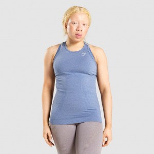 Γιλεκο Gymshark Vital Seamless 2.0 μπλε | 328YBCRTA