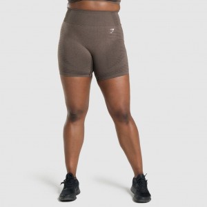 Σορτσ Gymshark Vital Seamless 2.0 καφε | 895MGSOYR