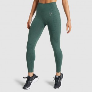 Κολαν Gymshark Vital Seamless 2.0 σκούρο πρασινο | 301EGMYOT