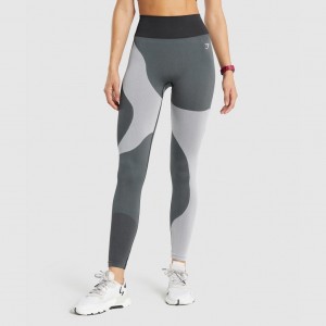 Κολαν Gymshark WTFlex Seamless High Waisted Wavy | 617MLGBYP
