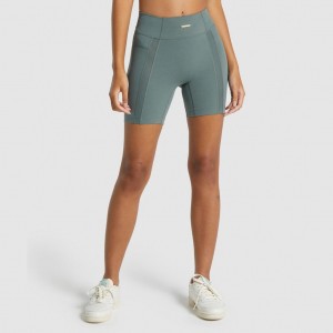 Σορτσ Gymshark Whitney Mesh Eucalyptus | 451UZEHGJ