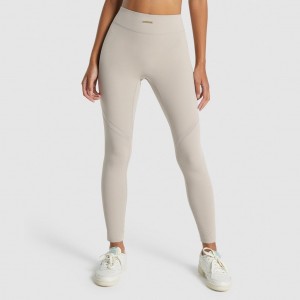 Κολαν Gymshark Whitney Mesh Mink | 740YHVRLT