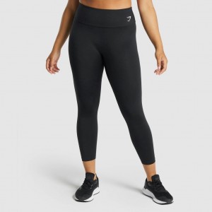 Κολαν Gymshark Αθλητικά 7/8 μαυρα | 925LPZIUX