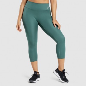 Κολαν Gymshark Αθλητικά 7/8 σκούρο πρασινο | 096ISCRMH
