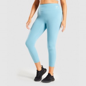 Κολαν Gymshark Αθλητικά 7/8 ανοιχτο μπλε | 472QBXIES
