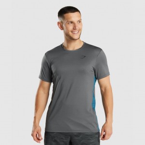 μπλουζακια Gymshark Αθλητικά Charcoal | 085AWXGJS