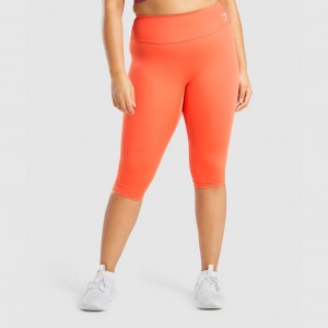 Κολαν Gymshark Αθλητικά Cropped πορτοκαλι | 827GVARLQ