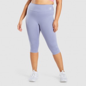 Κολαν Gymshark Αθλητικά Cropped ανοιχτο μπλε | 602TNWCJL