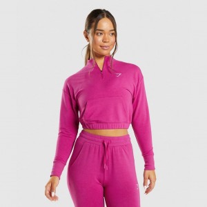 Φουτερ Gymshark Αθλητικά Pippa ροζ | 586ZLQSBT