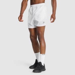Σορτσ Gymshark Αθλητικά ασπρα | 190TNXOYL