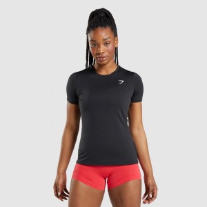 μπλουζακια Gymshark Αθλητικά μαυρα | 690HSIYOT