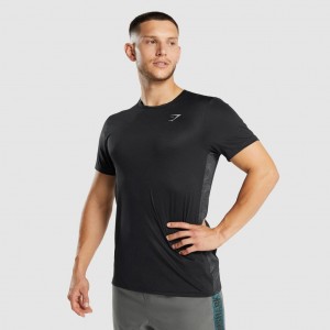 μπλουζακια Gymshark Αθλητικά μαυρα | 794TJQCOF