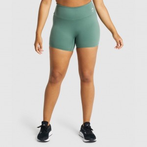 Σορτσ Gymshark Αθλητικά πρασινο | 809HVKTWD