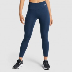 Κολαν Gymshark Αθλητικά σκουρο μπλε | 415ILVWYB