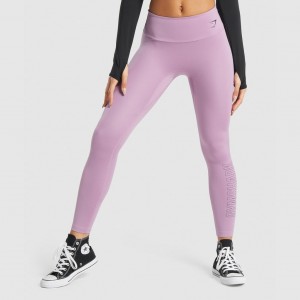Κολαν Gymshark Αθλητικά σταμπεσ μωβ | 674IRAMGO