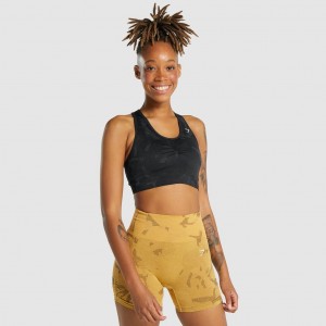 Αθλητικο Σουτιεν Gymshark Adapt Camo Seamless Racer Back Savanna | 632GPSITZ