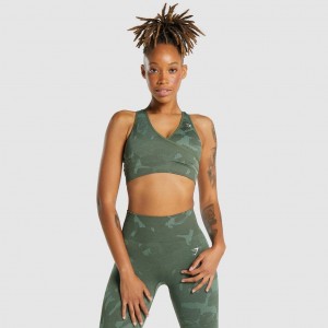 Αθλητικο Σουτιεν Gymshark Adapt Camo Seamless Savanna | 947TSYRBX