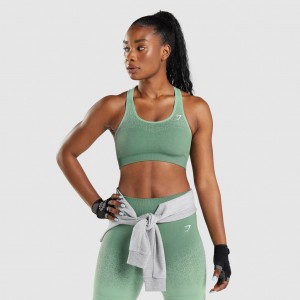 Αθλητικο Σουτιεν Gymshark Adapt Ombre Seamless πρασινο ανοιχτο πρασινο | 075PHEWTV