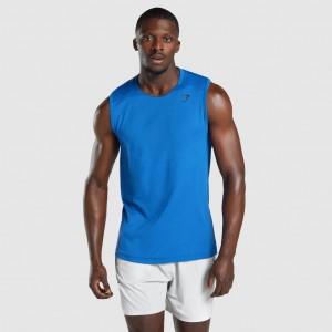 αμανικα μπλουζακια Gymshark Apex Seamless μπλε | 392JMXVFQ