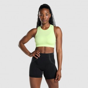 Αθλητικο Σουτιεν Gymshark Apex Seamless πρασινο ανοιχτο πρασινο | 472RYLKZT