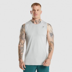αμανικα μπλουζακια Gymshark Apex ανοιχτο γκρι | 329EUTFQK
