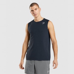 αμανικα μπλουζακια Gymshark Arrival Seamless σκουρο μπλε | 065ULWIFX