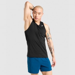 αμανικα μπλουζακια Gymshark Arrival μαυρα | 516CETZAI