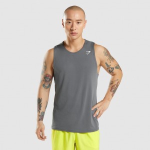 αμανικα μπλουζακια Gymshark Arrival γκρι | 671CXMWUF