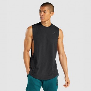αμανικα μπλουζακια Gymshark Bold Drop Arm μαυρα | 051SLYKQP