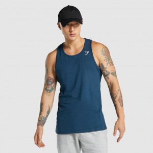 αμανικα μπλουζακια Gymshark Critical 2.0 σκουρο μπλε | 157BIOTPU