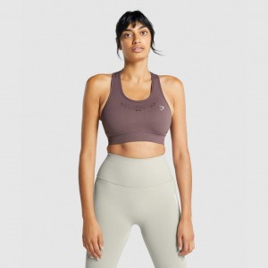 Αθλητικο Σουτιεν Gymshark Energy Seamless καφε | 536SAIJRZ