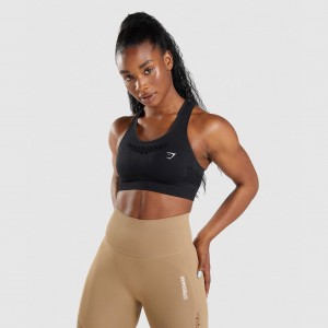 Αθλητικο Σουτιεν Gymshark Energy Seamless μαυρα | 789CPDFTI