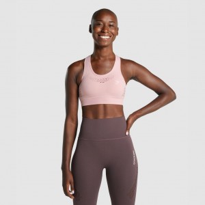 Αθλητικο Σουτιεν Gymshark Energy Seamless ανοιχτο ροζ | 637DUQMCG