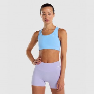 Αθλητικο Σουτιεν Gymshark Essential Racer Back Αθλητικά ανοιχτο μπλε | 197HJKEDP