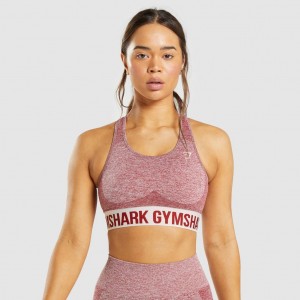 Αθλητικο Σουτιεν Gymshark Flex μπορντο | 947FNILSU