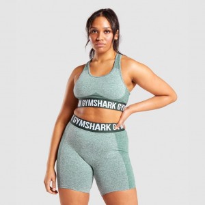 Αθλητικο Σουτιεν Gymshark Flex σκούρο πρασινο | 385NGOHFZ