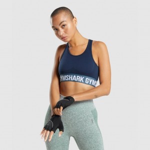 Αθλητικο Σουτιεν Gymshark Flex σκουρο μπλε | 854FYDCJB