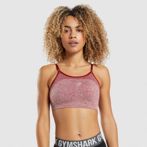 Αθλητικο Σουτιεν Gymshark Flex strappy μπορντο | 247TVFEIZ