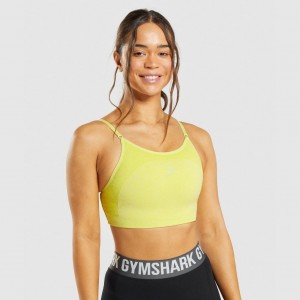 Αθλητικο Σουτιεν Gymshark Flex strappy κίτρινα | 479OZPGKI