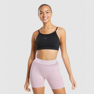 Αθλητικο Σουτιεν Gymshark Flex strappy μαυρα | 784KYOUFD