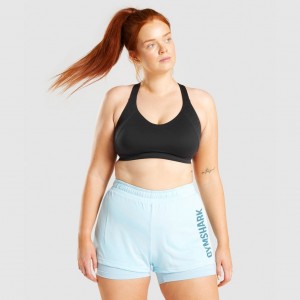 Αθλητικο Σουτιεν Gymshark GS Power μαυρα | 651ZRFTUC