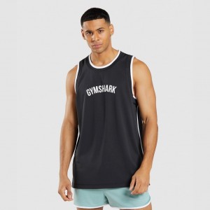αμανικα μπλουζακια Gymshark Recess Basketball μαυρα ασπρα | 936IZQYDX
