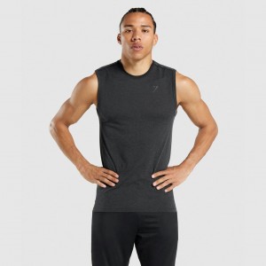 αμανικα μπλουζακια Gymshark Regulate Αθλητικά μαυρα | 261QXUNOG