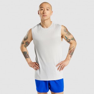 αμανικα μπλουζακια Gymshark Regulate Αθλητικά ανοιχτο γκρι | 765OFRTIX