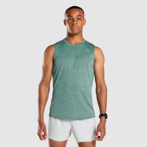 αμανικα μπλουζακια Gymshark Speed σκούρο πρασινο | 527KFBEYV